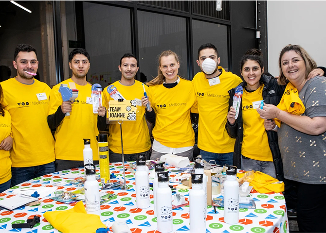 volunteers